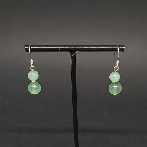 BOEL04.05.Boucles perles Aventurine